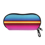 Cinco De Mayo Mexican Stripe Print Glasses Case