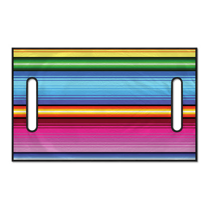 Cinco De Mayo Mexican Stripe Print Golf Cart Seat Cover