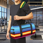 Cinco De Mayo Mexican Stripe Print Gym Bag