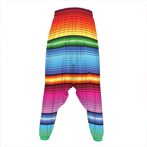 Cinco De Mayo Mexican Stripe Print Hammer Pants