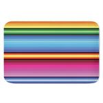 Cinco De Mayo Mexican Stripe Print Indoor Door Mat