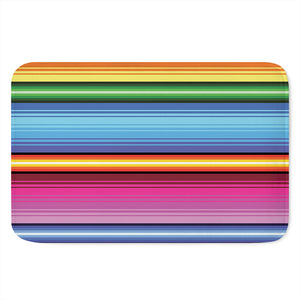 Cinco De Mayo Mexican Stripe Print Indoor Door Mat