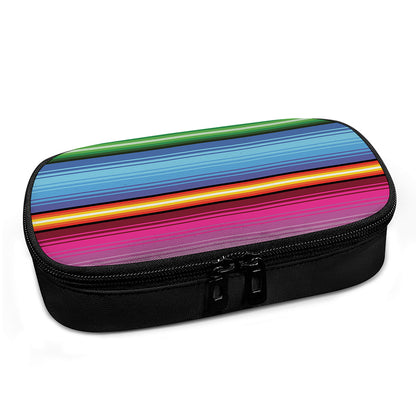 Cinco De Mayo Mexican Stripe Print Insulin Cooler Travel Case