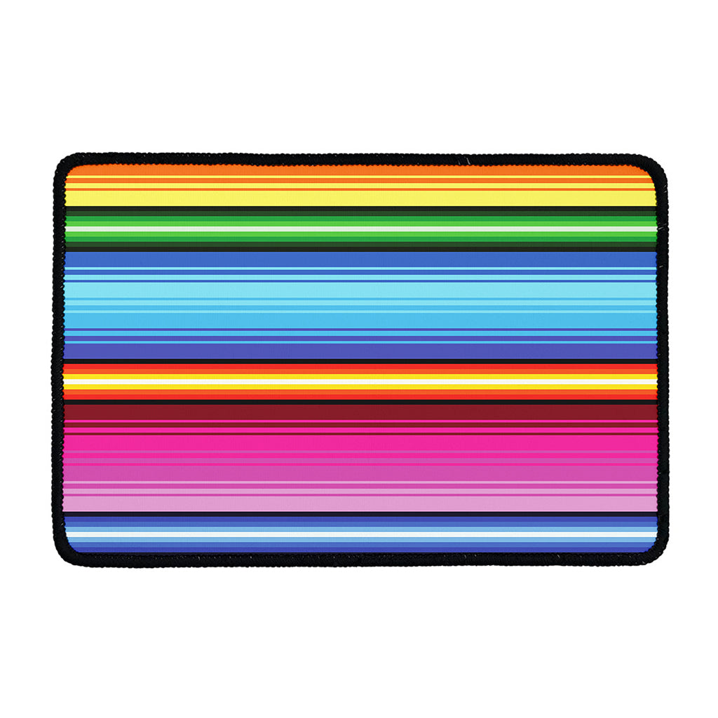 Cinco De Mayo Mexican Stripe Print Kitchen Mat