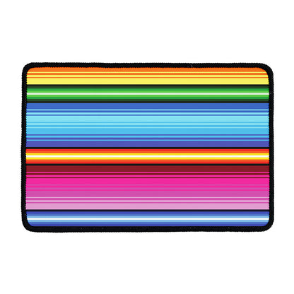 Cinco De Mayo Mexican Stripe Print Kitchen Mat