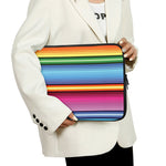 Cinco De Mayo Mexican Stripe Print Laptop Sleeve