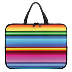 Cinco De Mayo Mexican Stripe Print Laptop Sleeve With Handle
