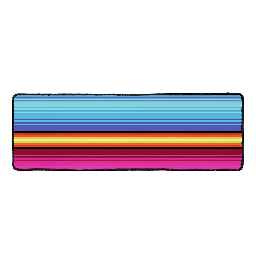 Cinco De Mayo Mexican Stripe Print Long Kitchen Mat