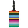 Cinco De Mayo Mexican Stripe Print Luggage Tag