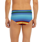 Cinco De Mayo Mexican Stripe Print Men's Briefs