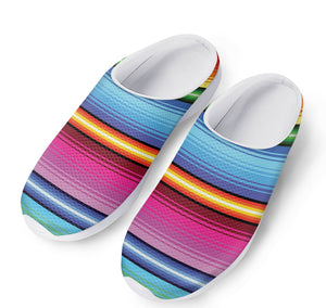 Cinco De Mayo Mexican Stripe Print Mesh Casual Shoes