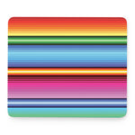 Cinco De Mayo Mexican Stripe Print Mouse Pad