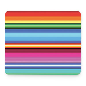 Cinco De Mayo Mexican Stripe Print Mouse Pad