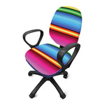 Cinco De Mayo Mexican Stripe Print Office Chair Cover
