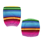 Cinco De Mayo Mexican Stripe Print Office Chair Cover