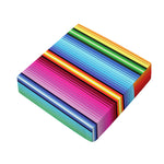 Cinco De Mayo Mexican Stripe Print Outdoor Seat Cushion Cover