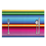 Cinco De Mayo Mexican Stripe Print Placemat