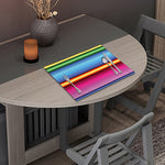 Cinco De Mayo Mexican Stripe Print Placemat
