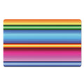 Cinco De Mayo Mexican Stripe Print Polyester Doormat