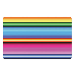 Cinco De Mayo Mexican Stripe Print Polyester Doormat