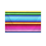 Cinco De Mayo Mexican Stripe Print Polyester Flag