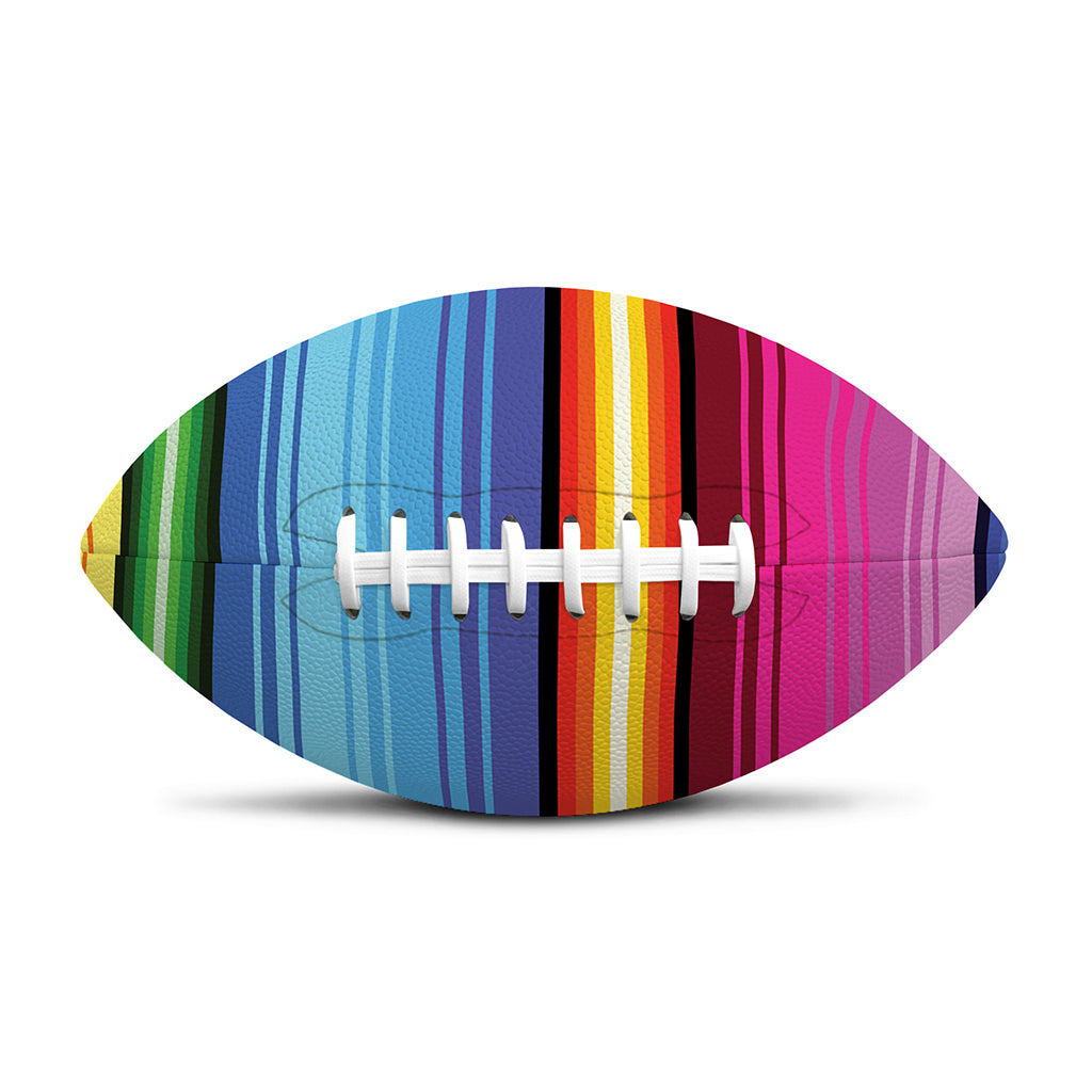 Cinco De Mayo Mexican Stripe Print Rugby Ball