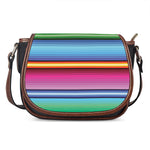 Cinco De Mayo Mexican Stripe Print Saddle Bag