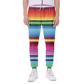 Cinco De Mayo Mexican Stripe Print Joggers
