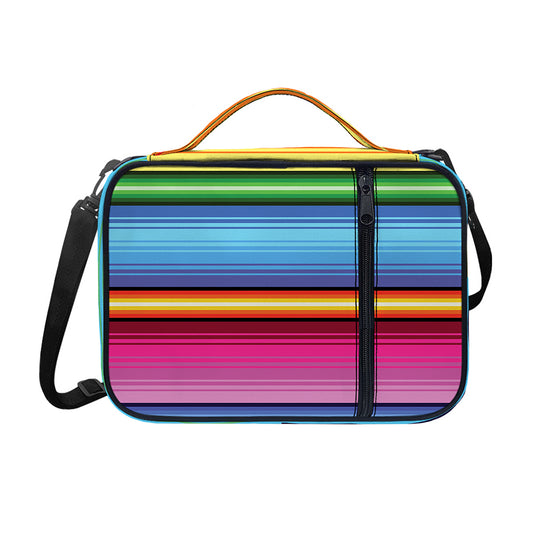 Cinco De Mayo Mexican Stripe Print Shoulder Strap Bible Bag