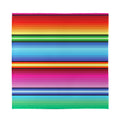 Cinco De Mayo Mexican Stripe Print Silk Bandana