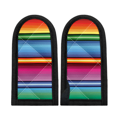 Cinco De Mayo Mexican Stripe Print Skillet Handle Cover