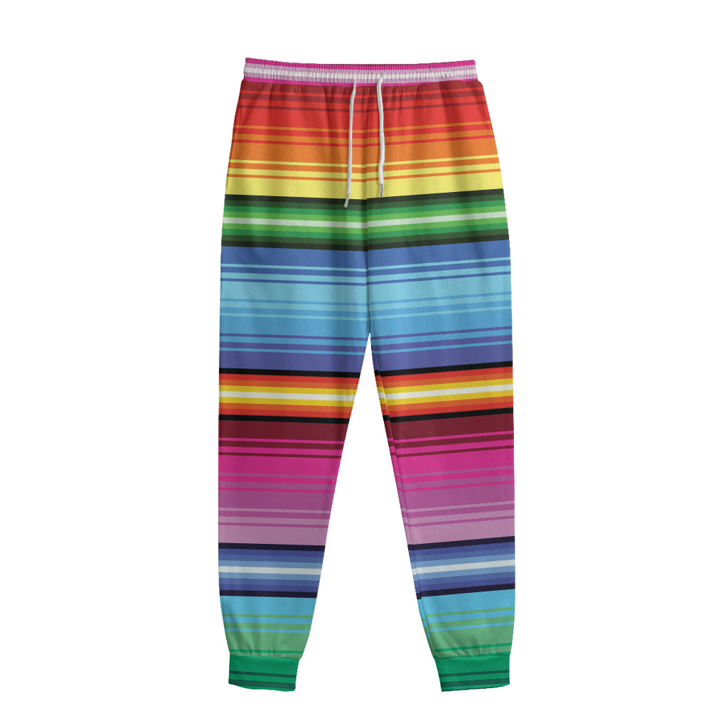 Cinco De Mayo Mexican Stripe Print Sweatpants