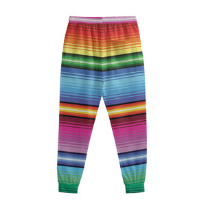 Cinco De Mayo Mexican Stripe Print Sweatpants