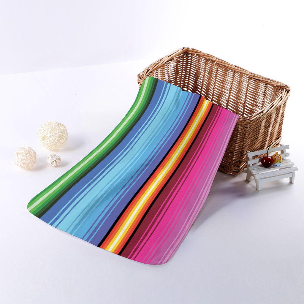 Cinco De Mayo Mexican Stripe Print Towel