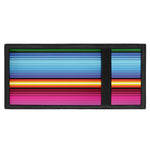 Cinco De Mayo Mexican Stripe Print Trifold Wallet