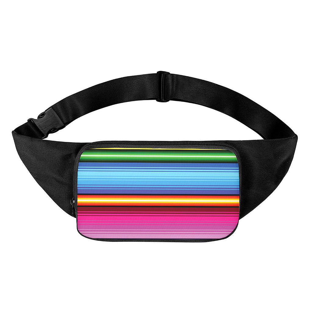 Cinco De Mayo Mexican Stripe Print Waist Bag