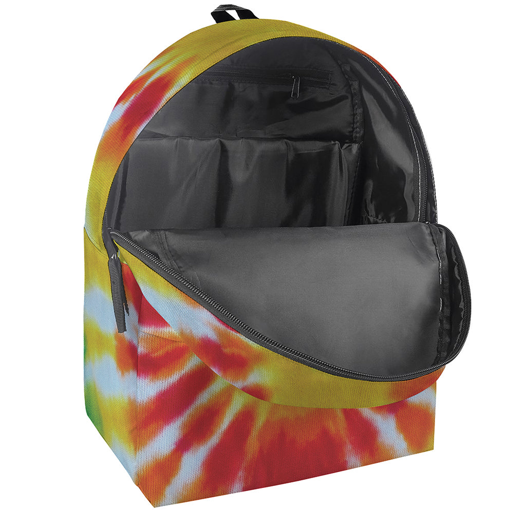 Circle Tie Dye Print Backpack