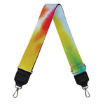 Circle Tie Dye Print Bag Strap
