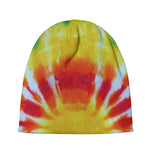 Circle Tie Dye Print Beanie