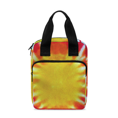 Circle Tie Dye Print Bible Tote Bag