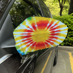 Circle Tie Dye Print Car Side Mirror Covers