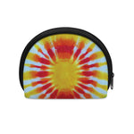 Circle Tie Dye Print Coin Purse