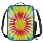 Circle Tie Dye Print Crossbody Lunch Bag