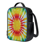 Circle Tie Dye Print Crossbody Lunch Bag