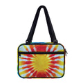Circle Tie Dye Print Double Strap Bible Bag