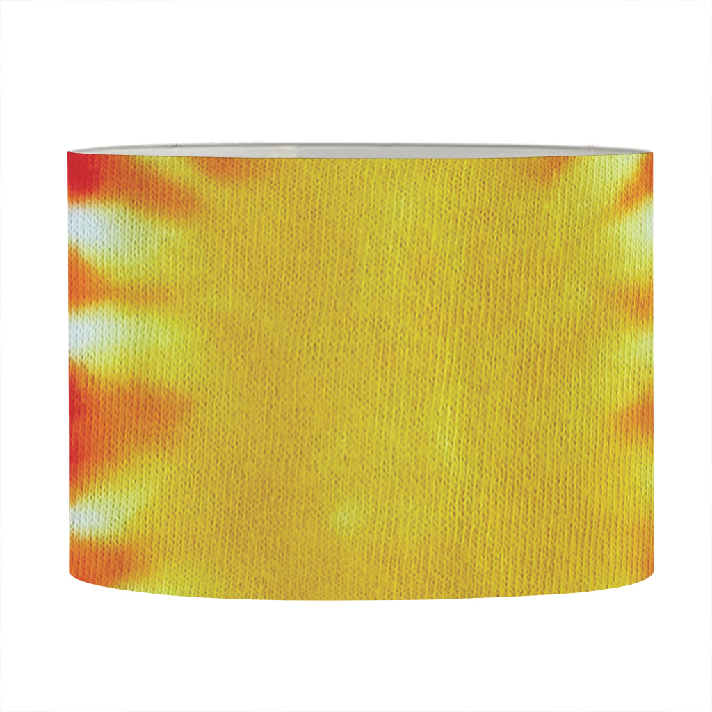 Circle Tie Dye Print Drum Lamp Shade