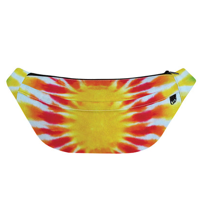 Circle Tie Dye Print Fanny Pack
