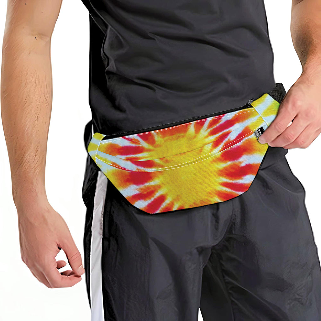 Circle Tie Dye Print Fanny Pack
