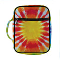 Circle Tie Dye Print Front Pocket Bible Bag