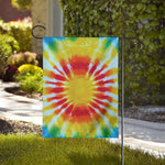Circle Tie Dye Print House Flag